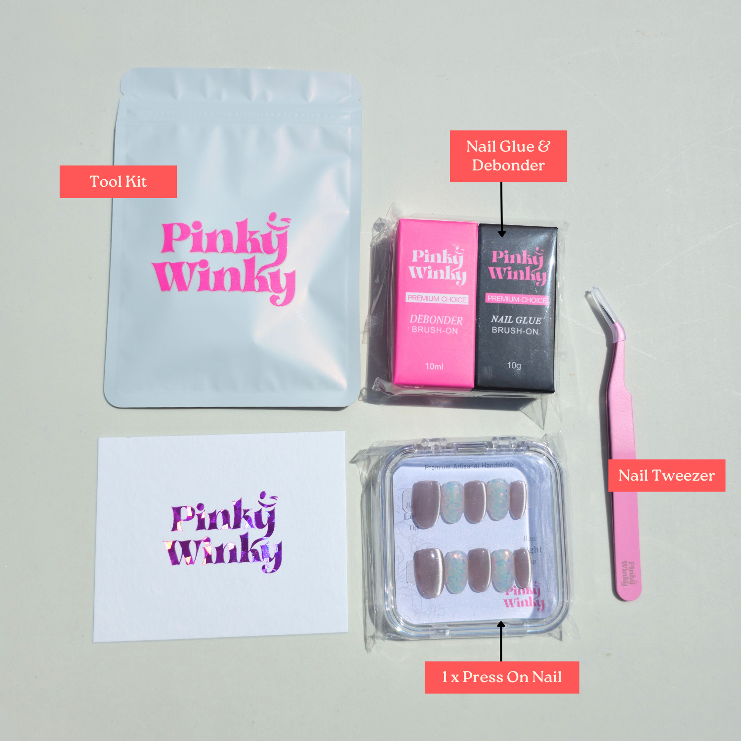Nail Starter Kit - Glue Application
